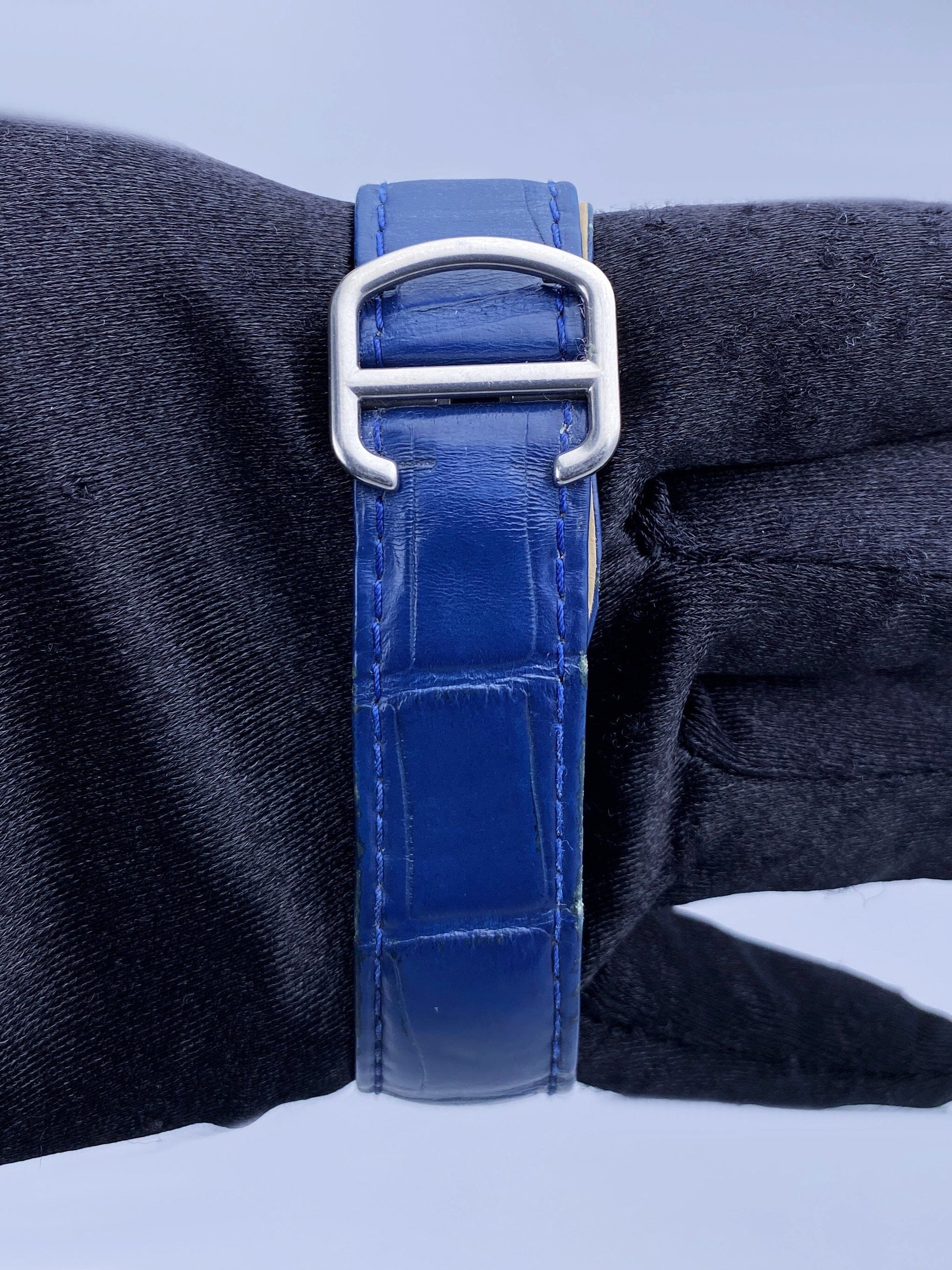 Cartier Ballon Bleu WSBB0025 Blue Dial Steel Mens Watch