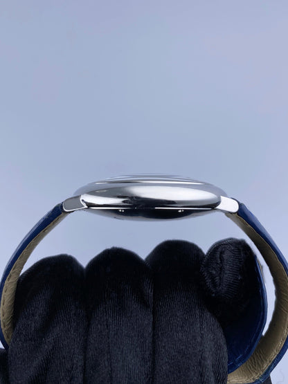 Cartier Ballon Bleu WSBB0025 Blue Dial Steel Mens Watch