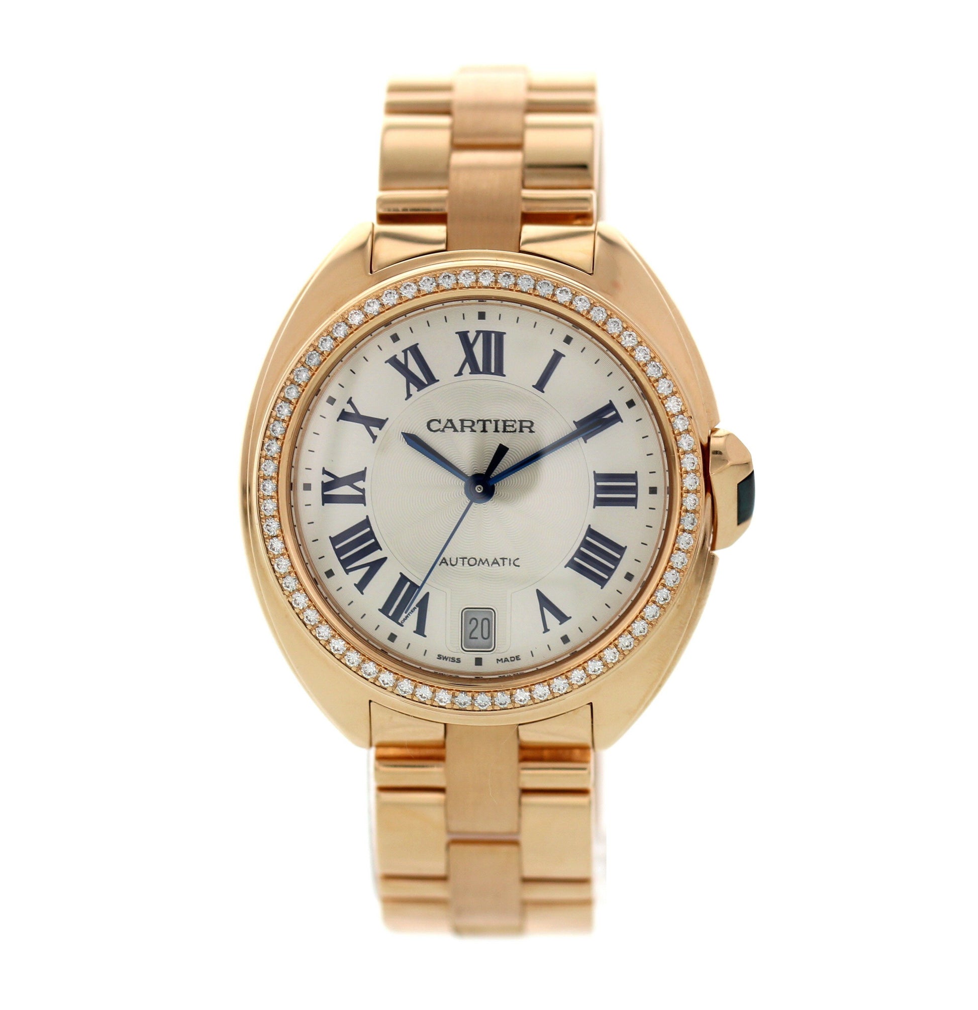 Cartier Calibre 18K Rose Gold 3854
