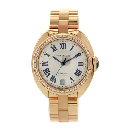 Cartier Calibre 18K Rose Gold 3854