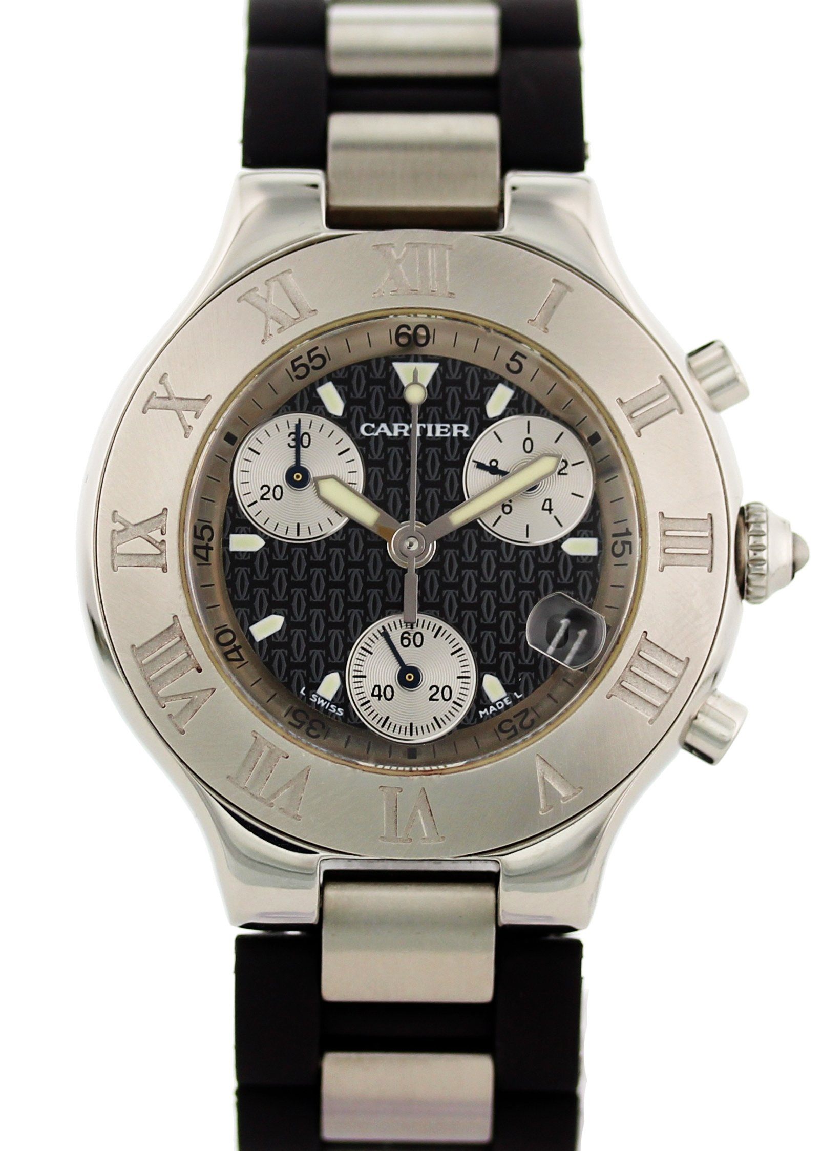 Cartier Chronoscaph 21 Stainless Steel 2424 | Phigora