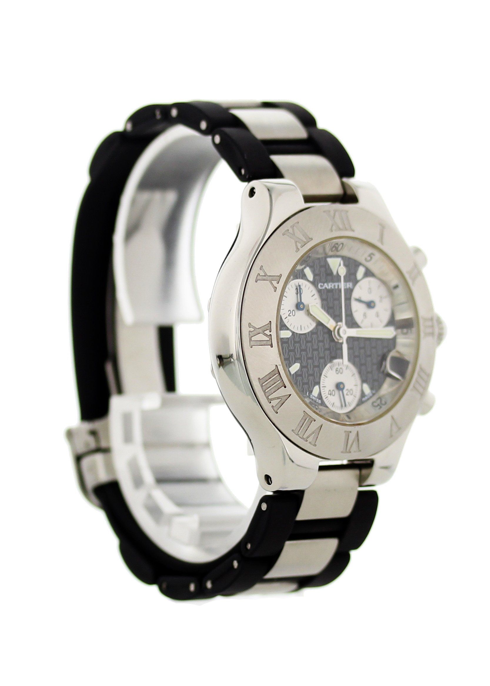 Cartier Chronoscaph 21 Stainless Steel 2424