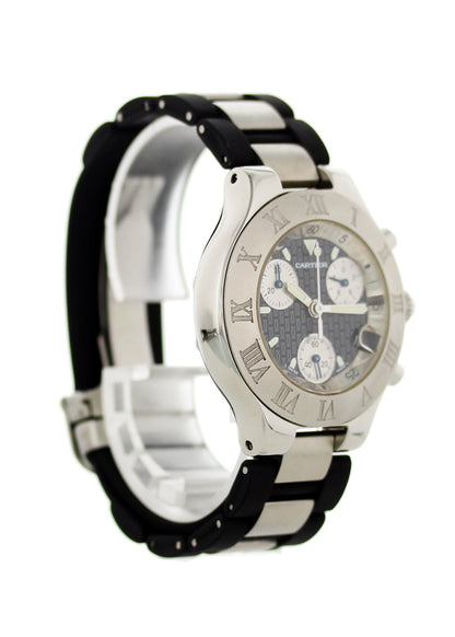 Cartier Chronoscaph 21 Stainless Steel 2424
