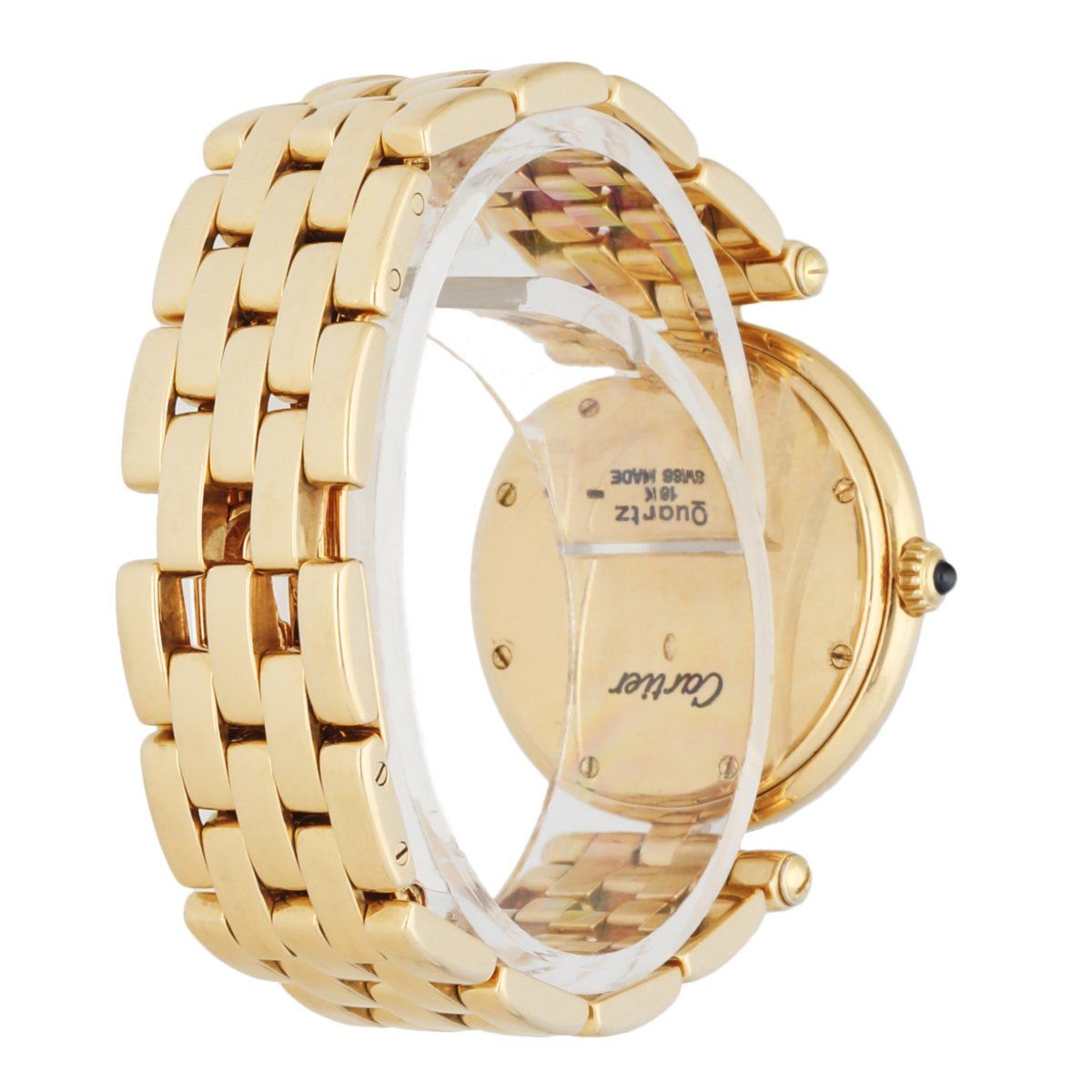 Cartier Vendome 18K Yellow Gold Ladies Watch - Wristwatch