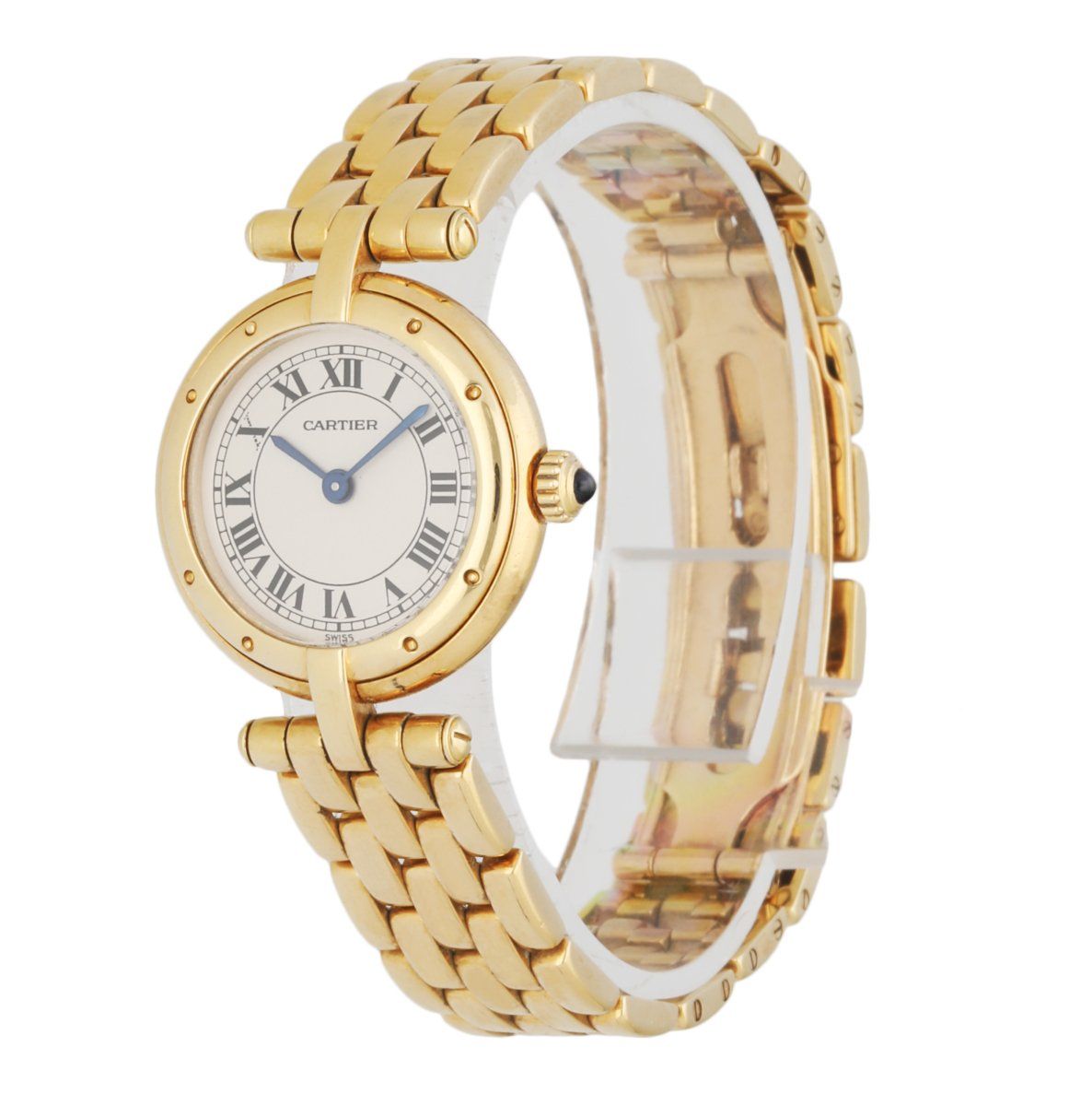 Cartier cougar Panthere 18K Yellow Gold Ladies Watch - Wristwatch
