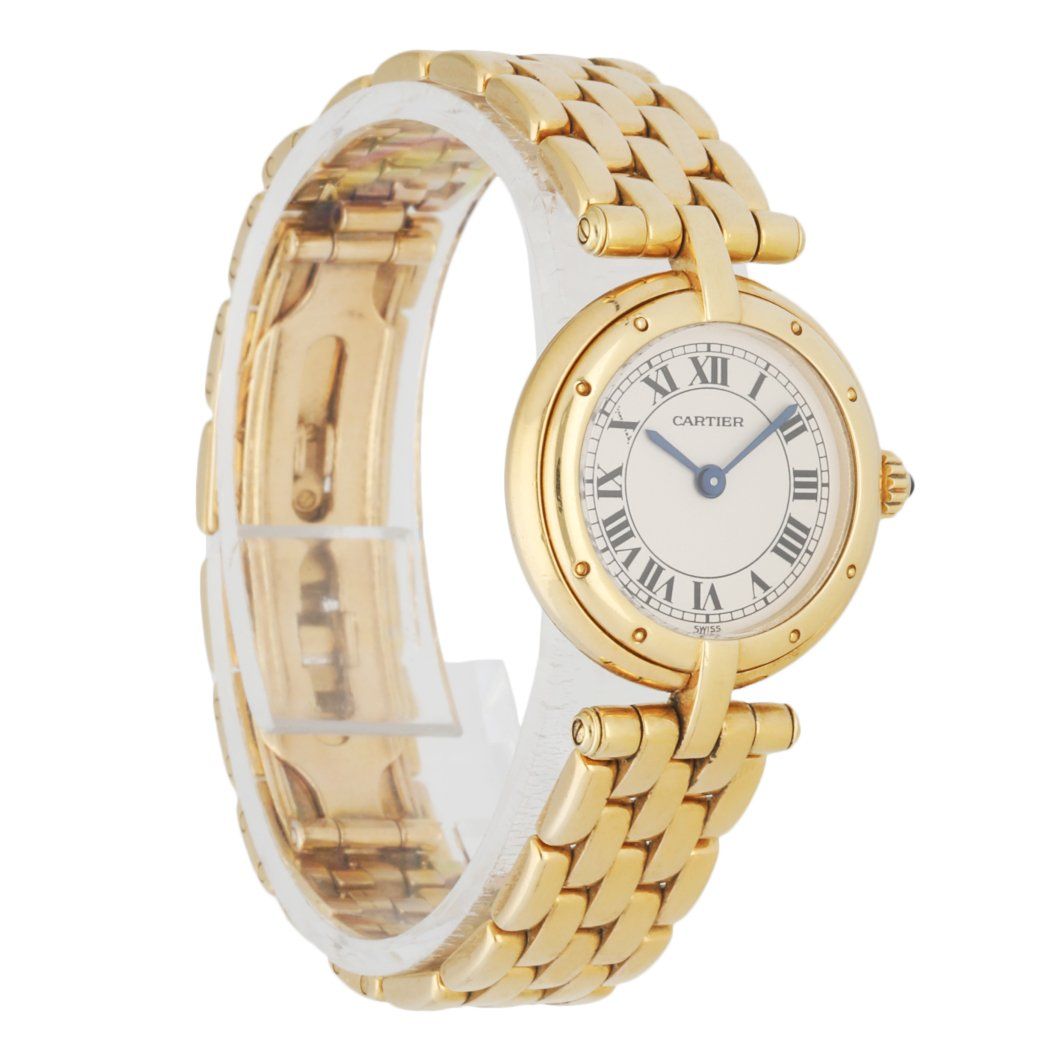 Cartier cougar Panthere 18K Yellow Gold Ladies Watch - Wristwatch