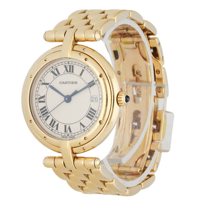 Cartier Vendome 18K Yellow Gold Ladies Watch - Wristwatch