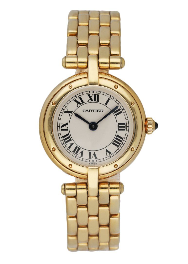 Cartier cougar Panthere 18K Yellow Gold Ladies Watch - Wristwatch