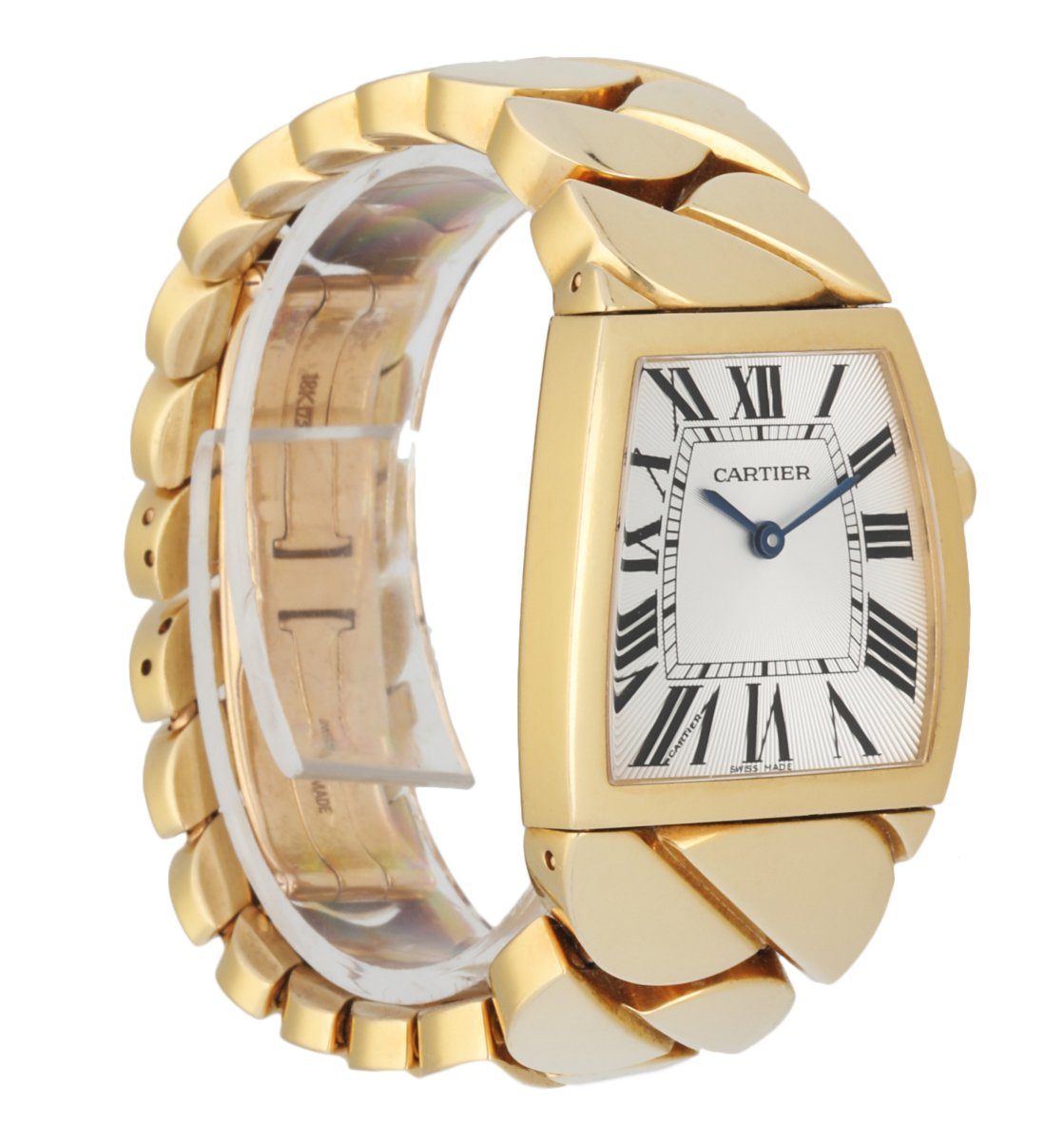 Cartier La Dona 2836 18K yellow Gold Ladies Watch Box & Papers - Wristwatch