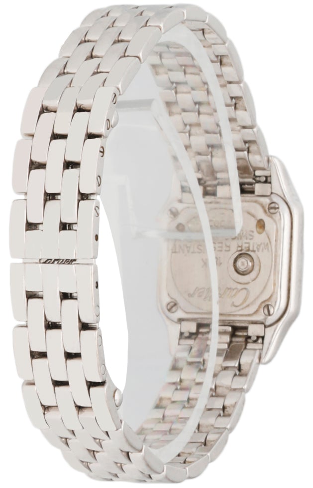 Cartier Mini 2363 18K White Gold & Diamond Ladies Watch Box & Papers