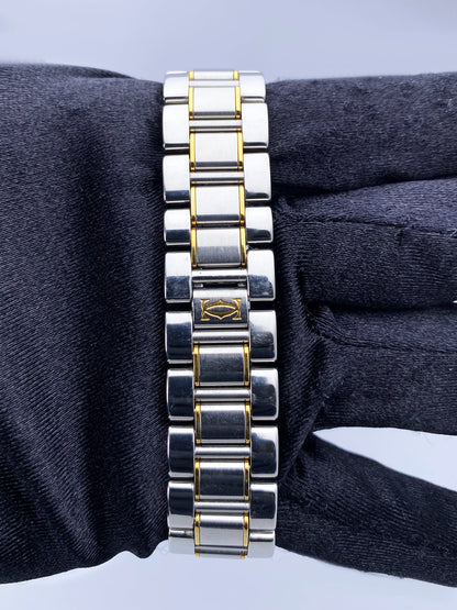 Cartier Must 21 W10074R6 Silver Dial Two-Tone Watch Box Papers - Wristwatch