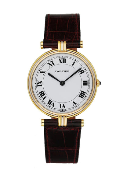 Cartier Must De Paris Tridor 18K Gold Ladies Watch - Wristwatch
