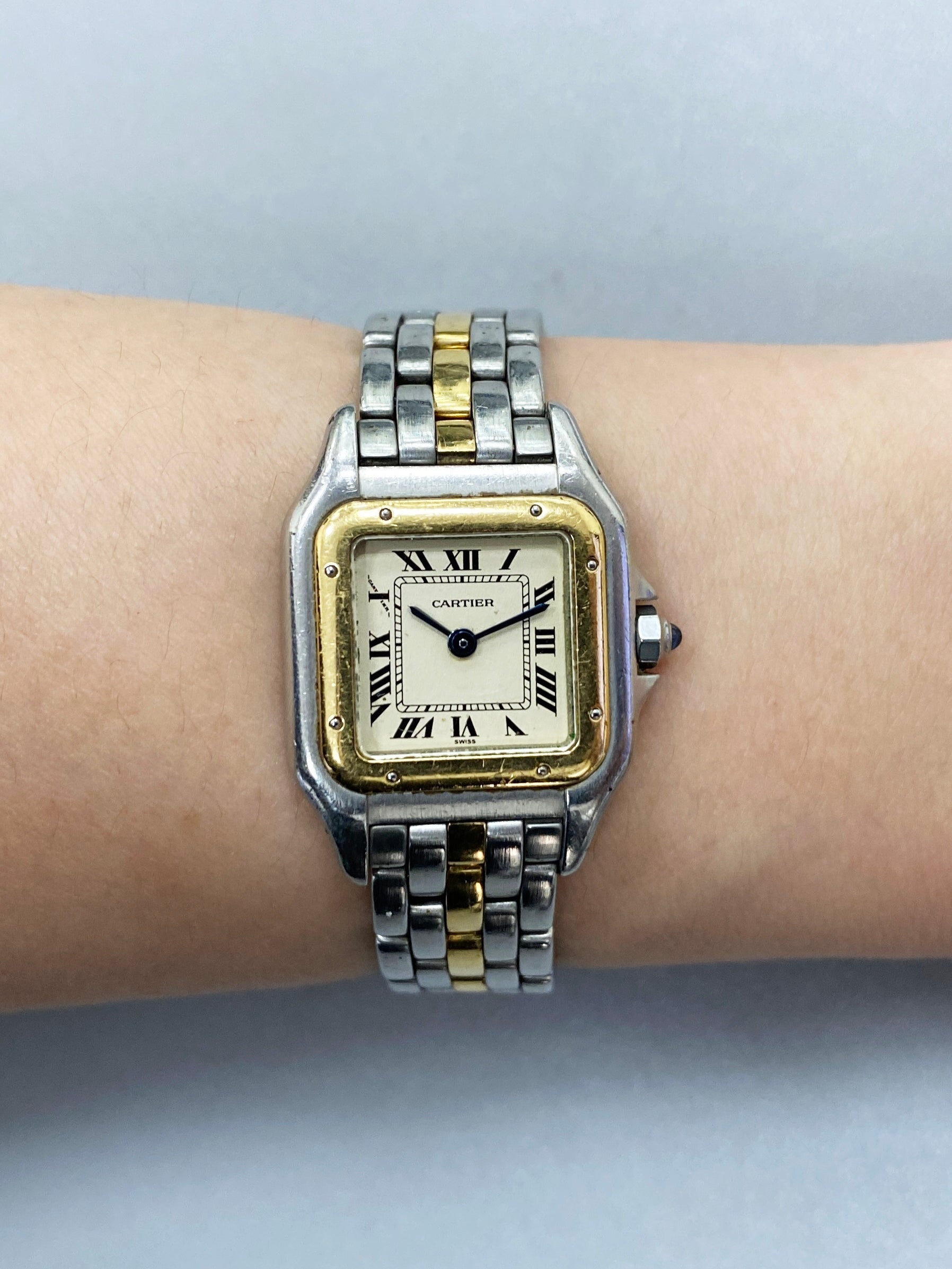 Cartier Panthere 1057917 One Row Ladies Watch