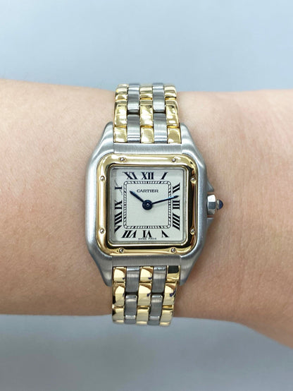 Cartier Panthere 1057917 Three Rows Ladies Watch