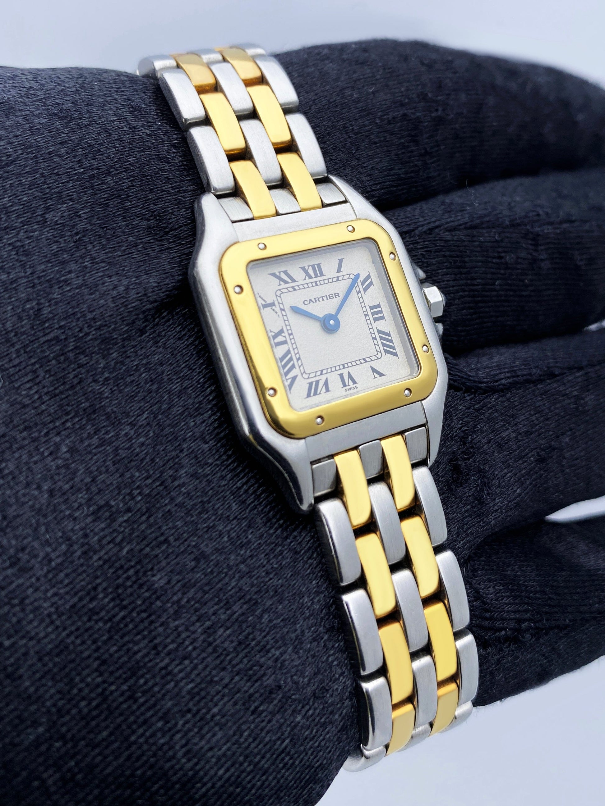 Cartier Panthere 1057917 Two Row Ladies Watch