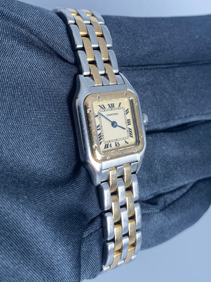 Cartier Panthere 1057917 Two Rows Ladies Watch