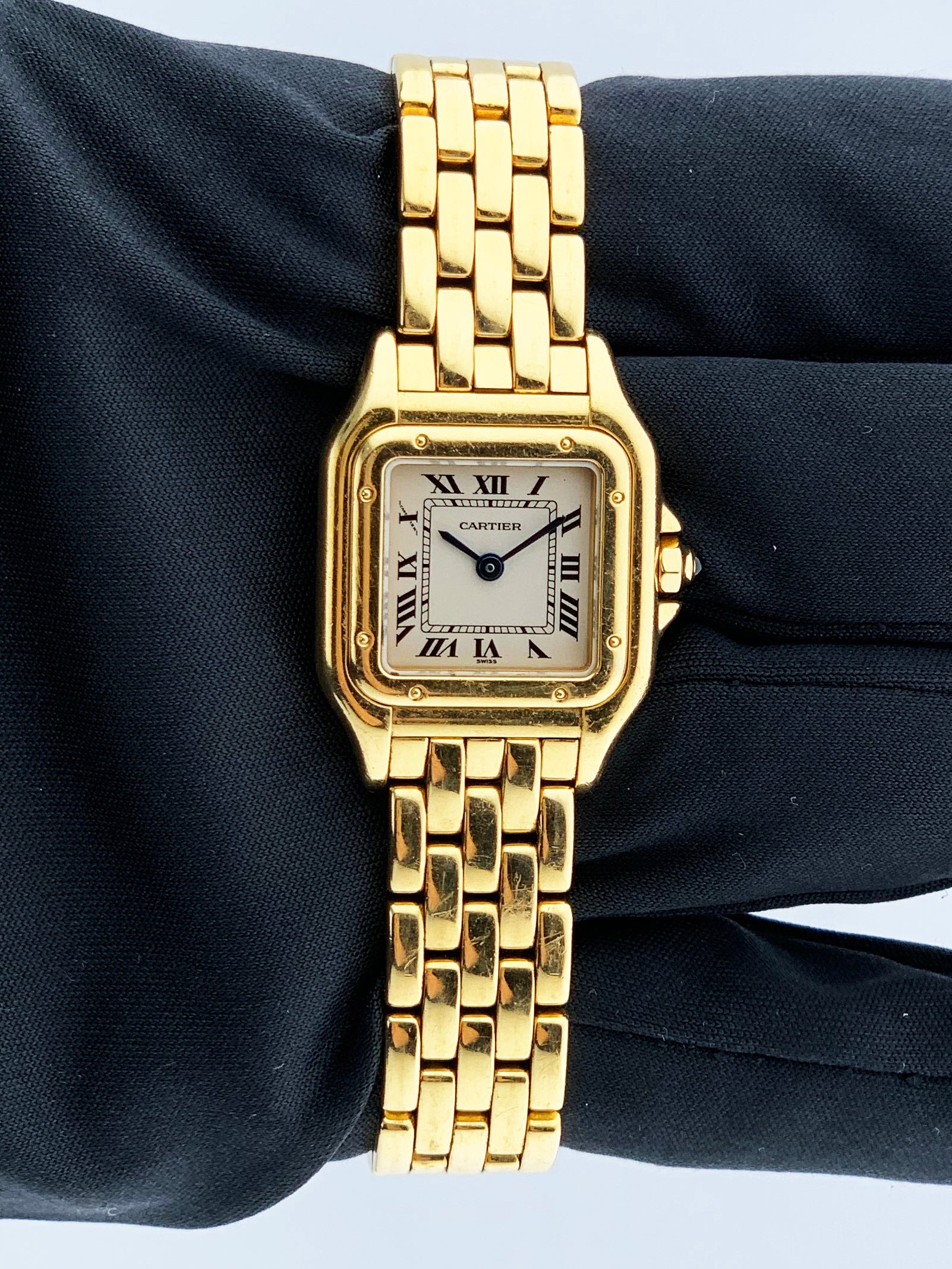 Cartier Panthere 1070 18K Yellow Gold Ladies Watch - Wristwatch