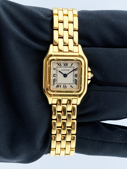 Cartier Panthere 1070 18K Yellow Gold Ladies Watch - Wristwatch