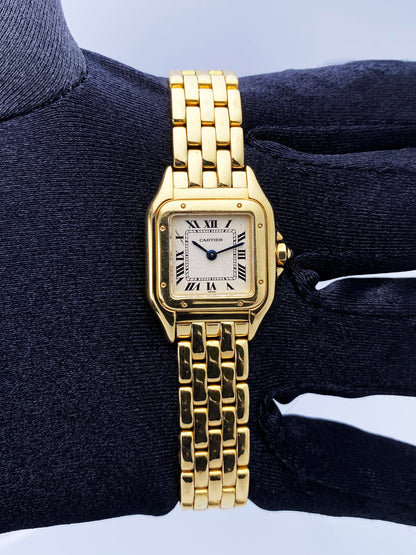 Cartier Panthere 1070 18K Yellow Gold Ladies Watch - Virtual