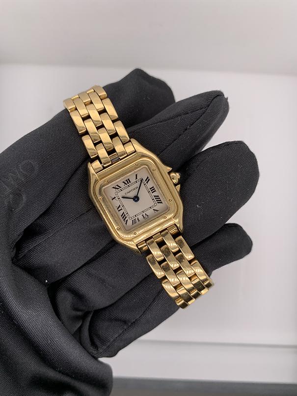 Cartier Panthere 1070 18K Yellow Gold Ladies Watch - Wristwatch