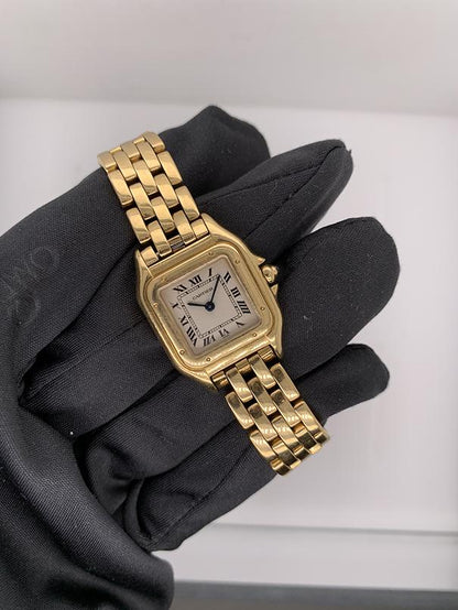 Cartier Panthere 1070 18K Yellow Gold Ladies Watch - Wristwatch
