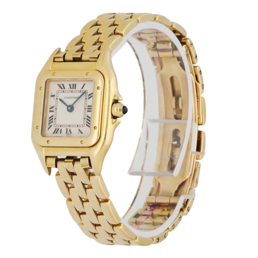 Cartier Panthere 1070 18K Yellow Gold Ladies Watch - Wristwatch