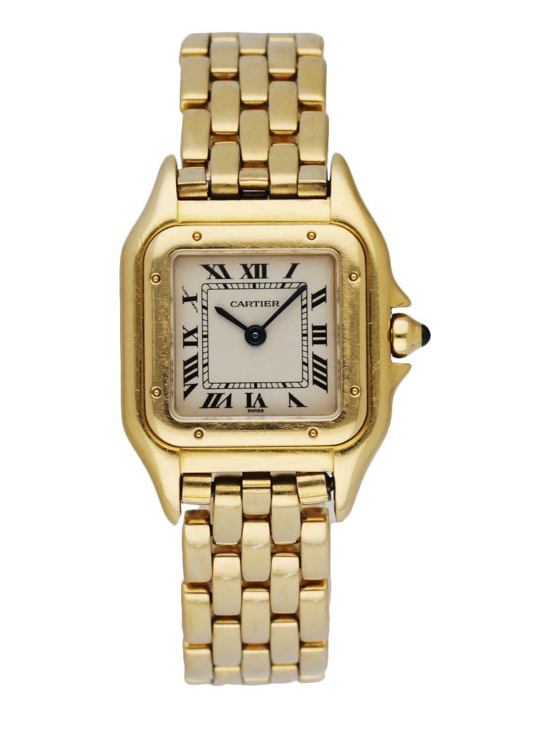 Cartier Panthere 1070 18K Yellow Gold Ladies Watch - Wristwatch