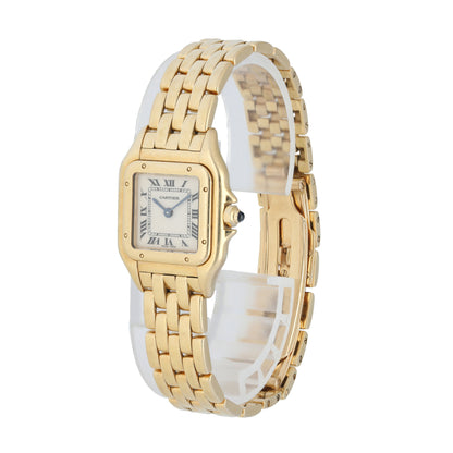 Cartier Panthere 1070 2 Yellow Gold Ladies Watch - Wristwatch