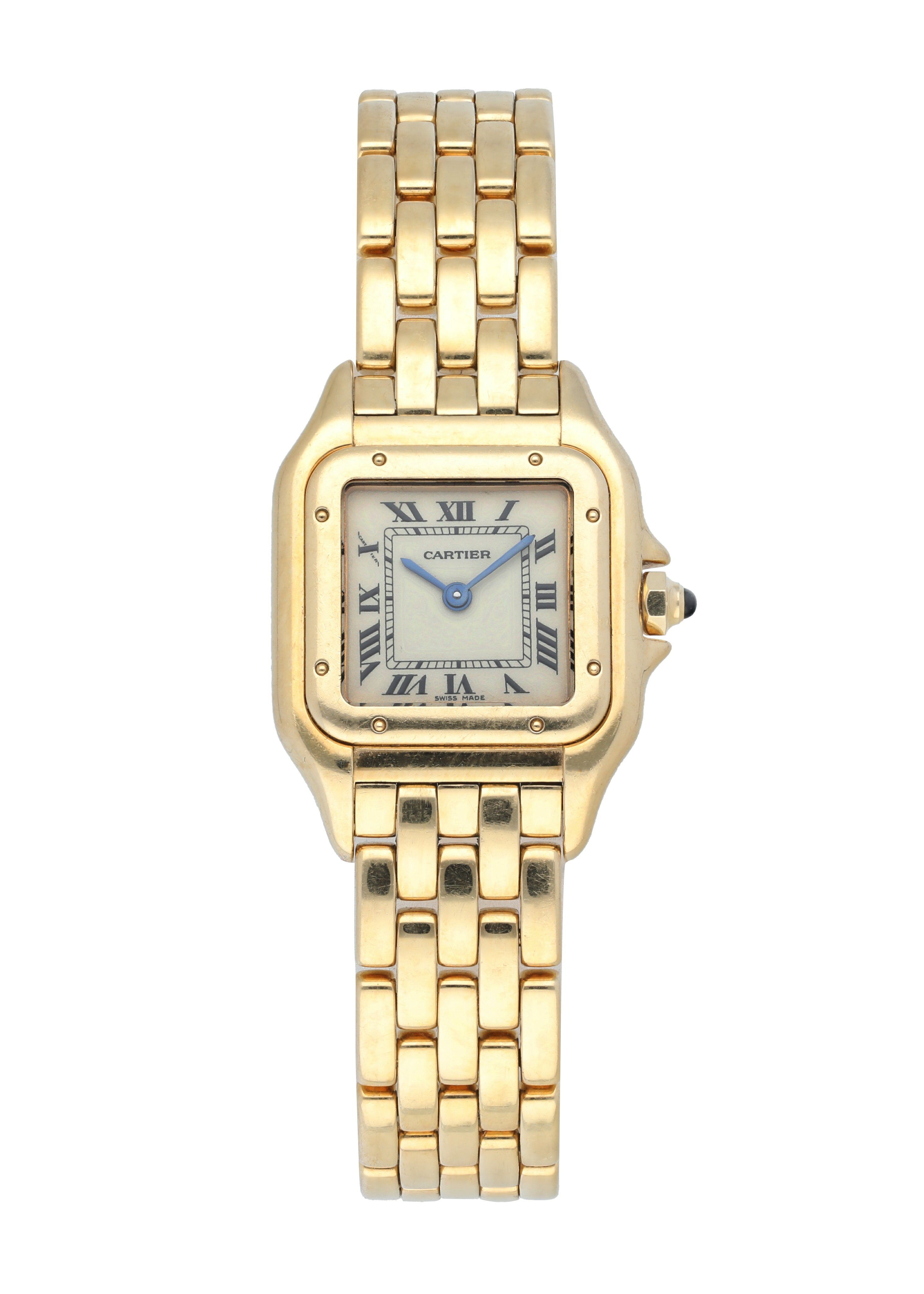 Cartier Panthere 10702 Yellow Gold Ladies Watch