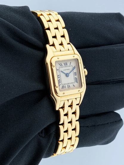 Cartier Panthere 107000M 18K Yellow Gold Ladies Watch Box & Papers - Wristwatch