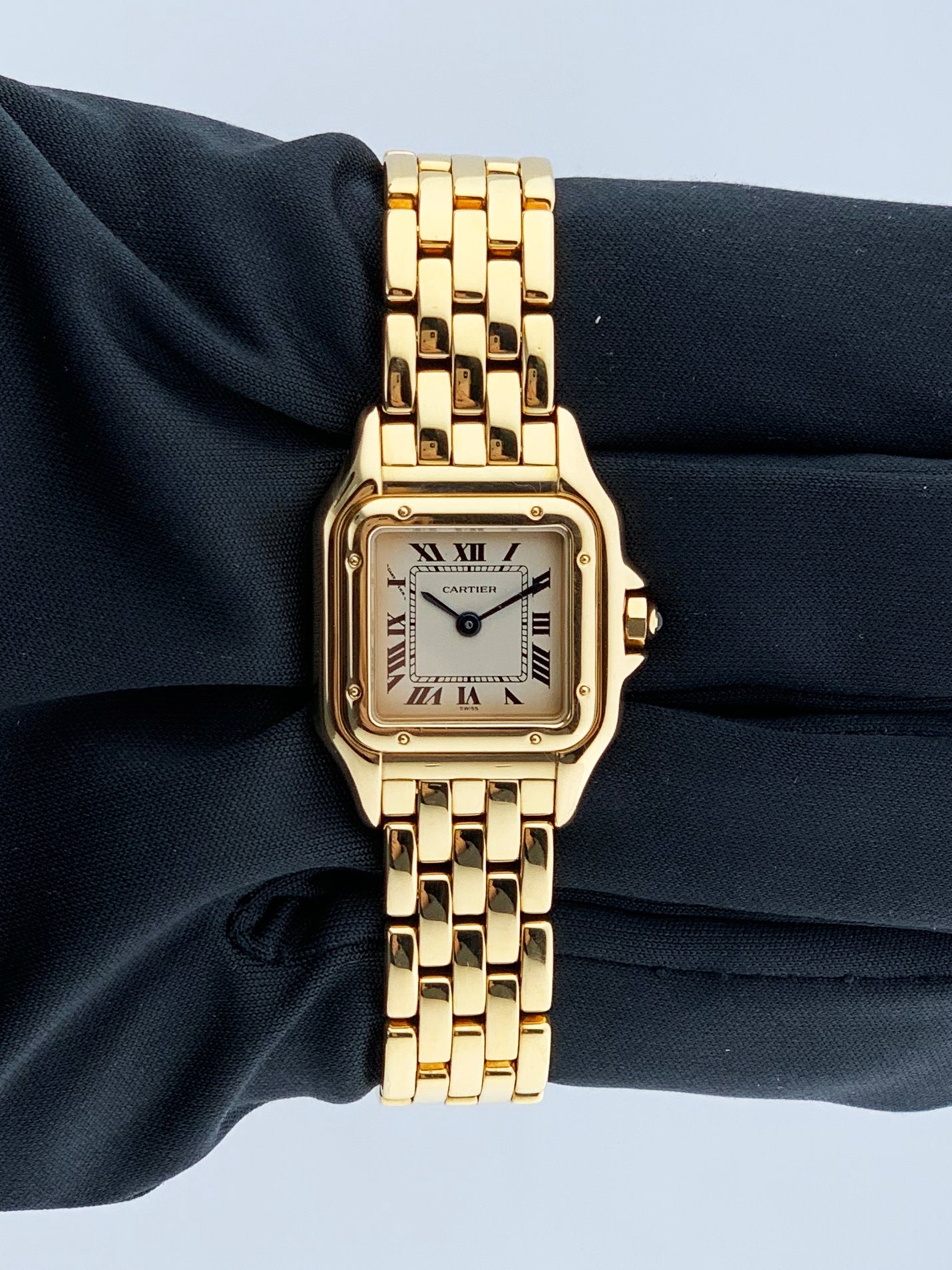 Cartier Panthere 107000M 18K Yellow Gold Ladies Watch Box & Papers - Wristwatch