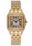 Cartier Panthere 1070/2 18K Yellow Gold Diamond Ladies Watch - Virtual