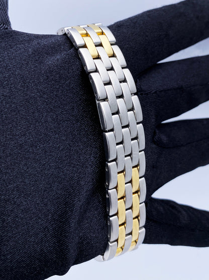 Cartier Panthere 1100 Midsize Two Tone Ladies Watch