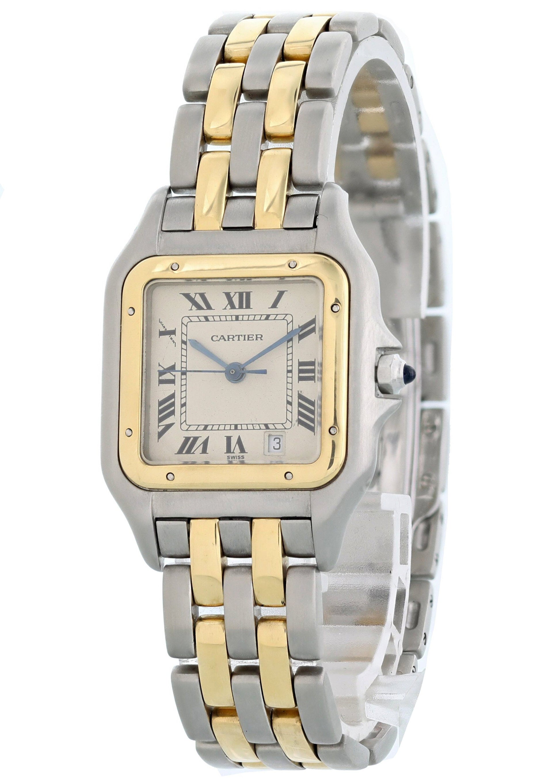 Cartier Panthere 1100 Midsize Two -Tone Ladies Watch - Wristwatch