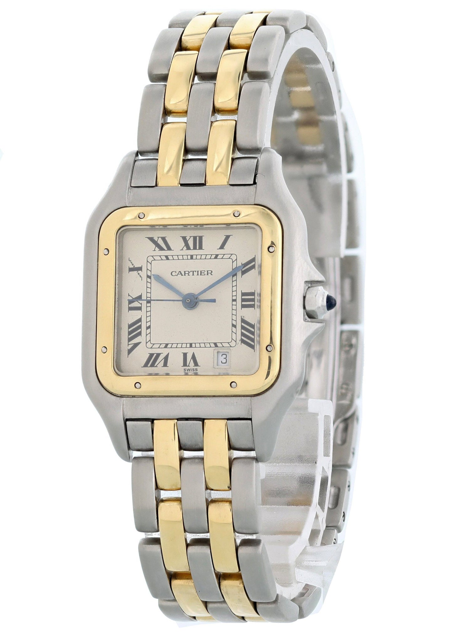 Cartier Panthere 1100 Midsize Two -Tone Ladies Watch - Wristwatch
