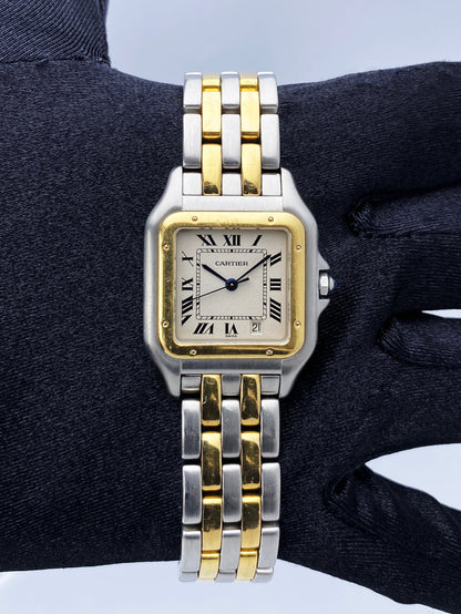 Cartier Panthere 1100 Midsize Two Tone Ladies Watch