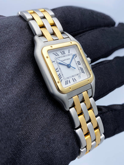 Cartier Panthere 110000R Midsize Two Row Ladies Watch - Watches