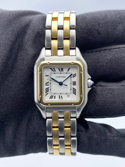 Cartier Panthere 110000R Midsize Two Row Ladies Watch - Watches