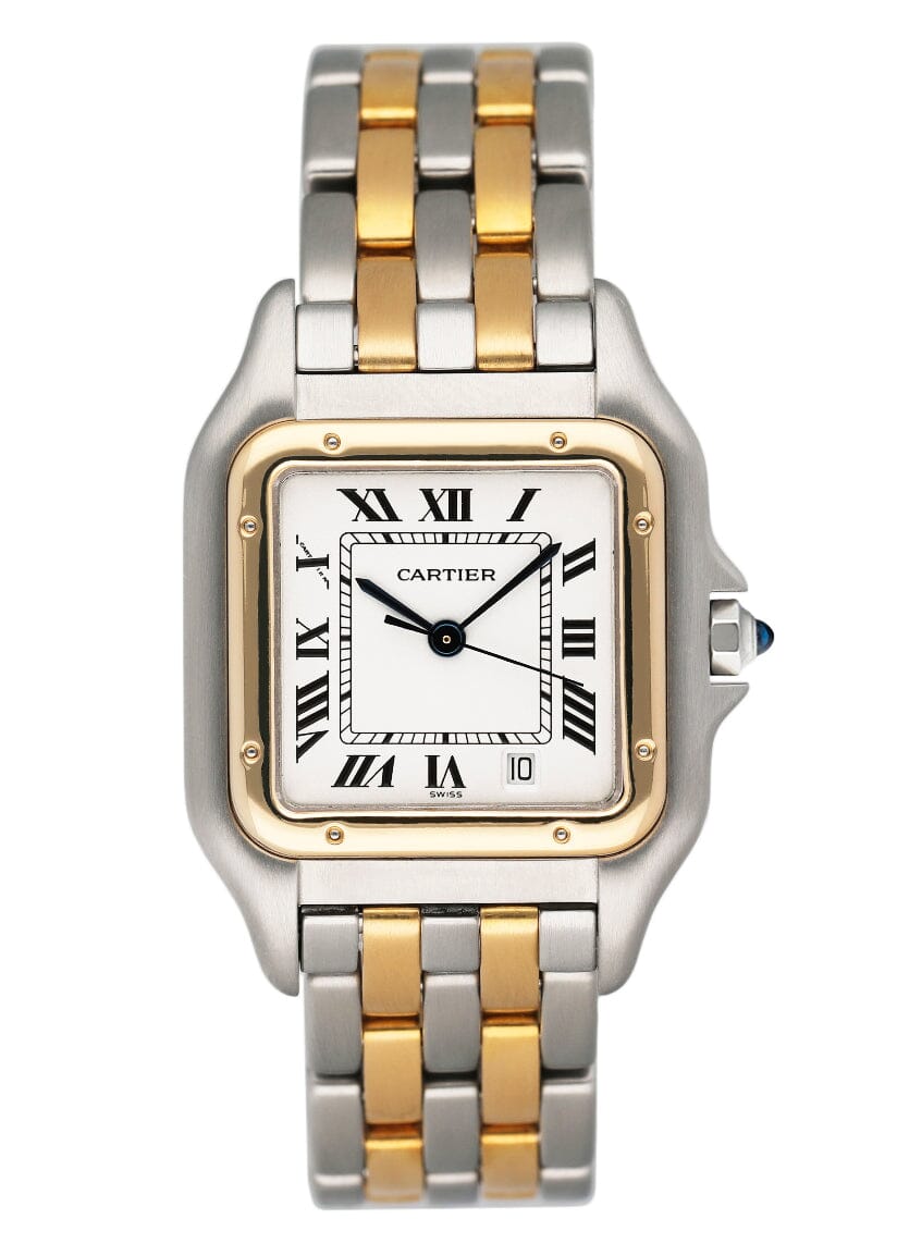 Cartier Panthere 110000R Midsize Two Row Ladies Watch - Watches