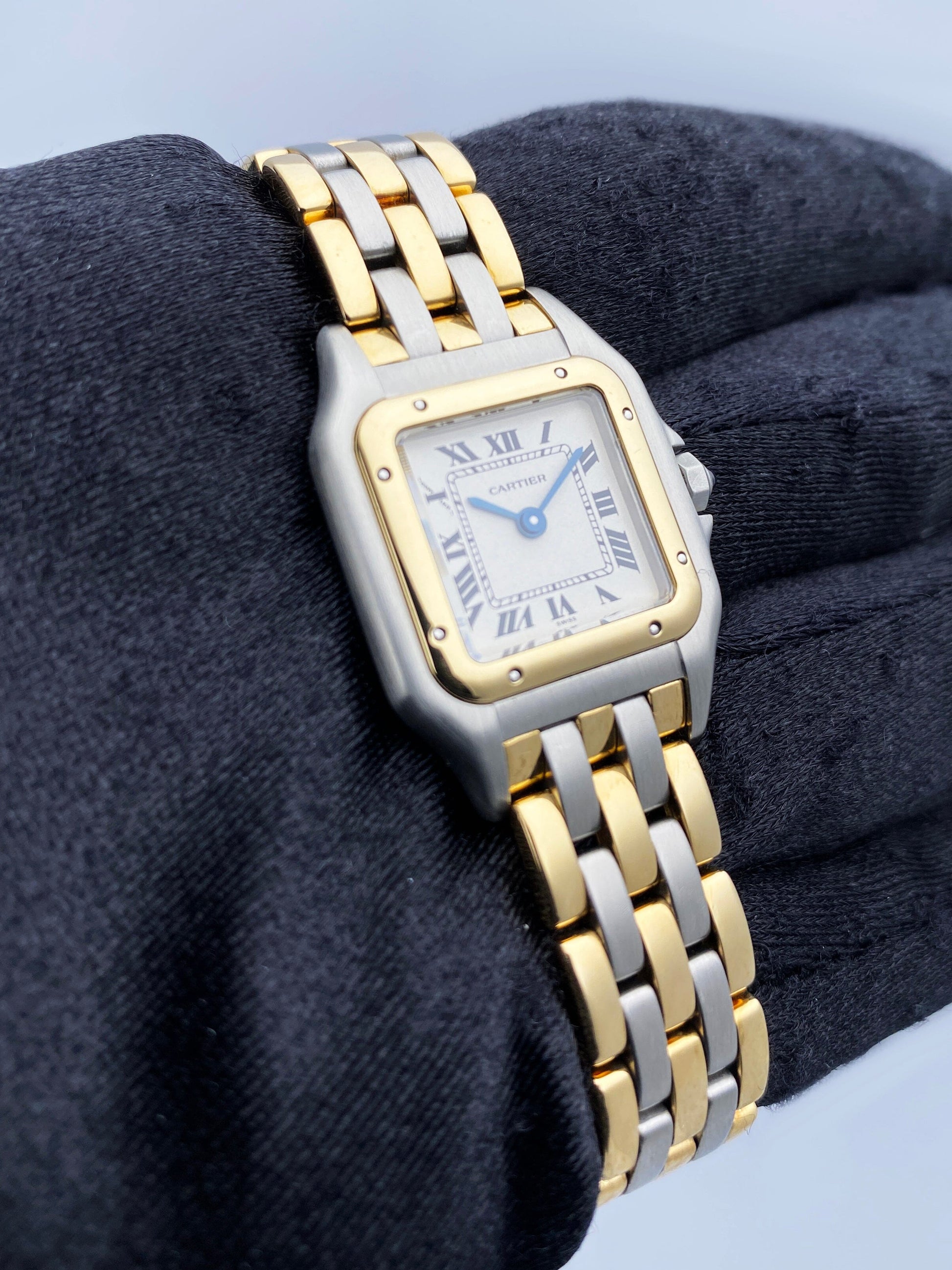 Cartier Panthere 1120 Three Row Ladies Watch - Wristwatch
