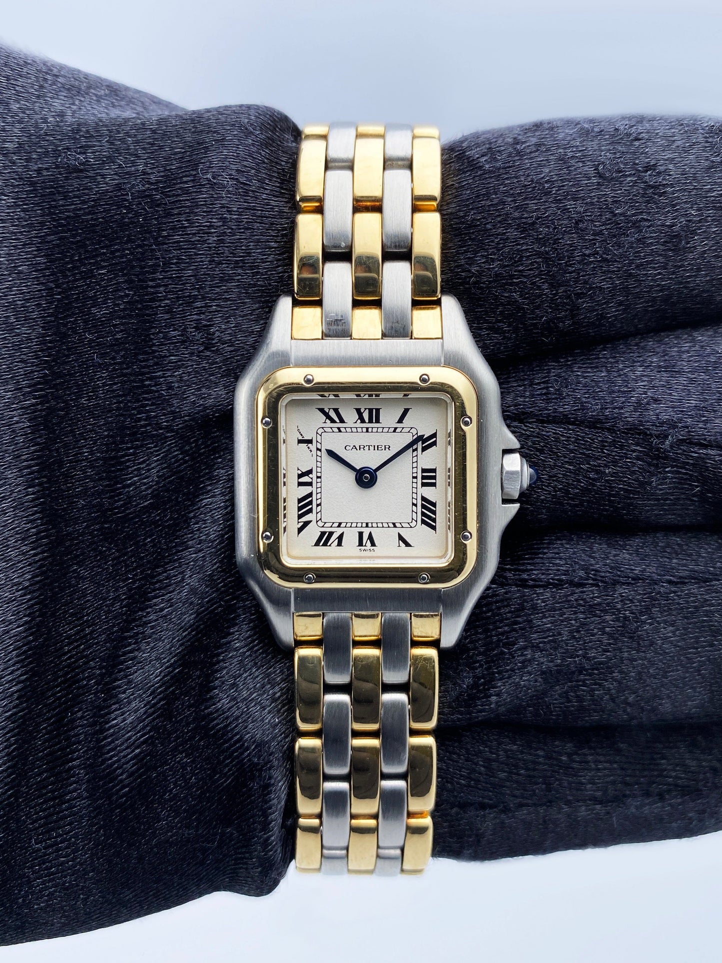 Cartier Panthere 1120 Three Row Ladies Watch - Wristwatch