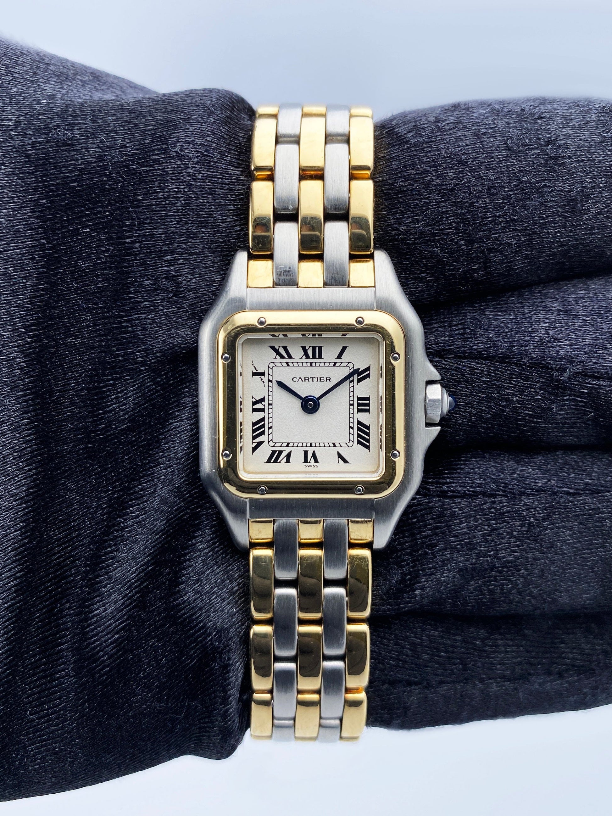 Cartier Panthere 1120 Three Row Ladies Watch - Wristwatch