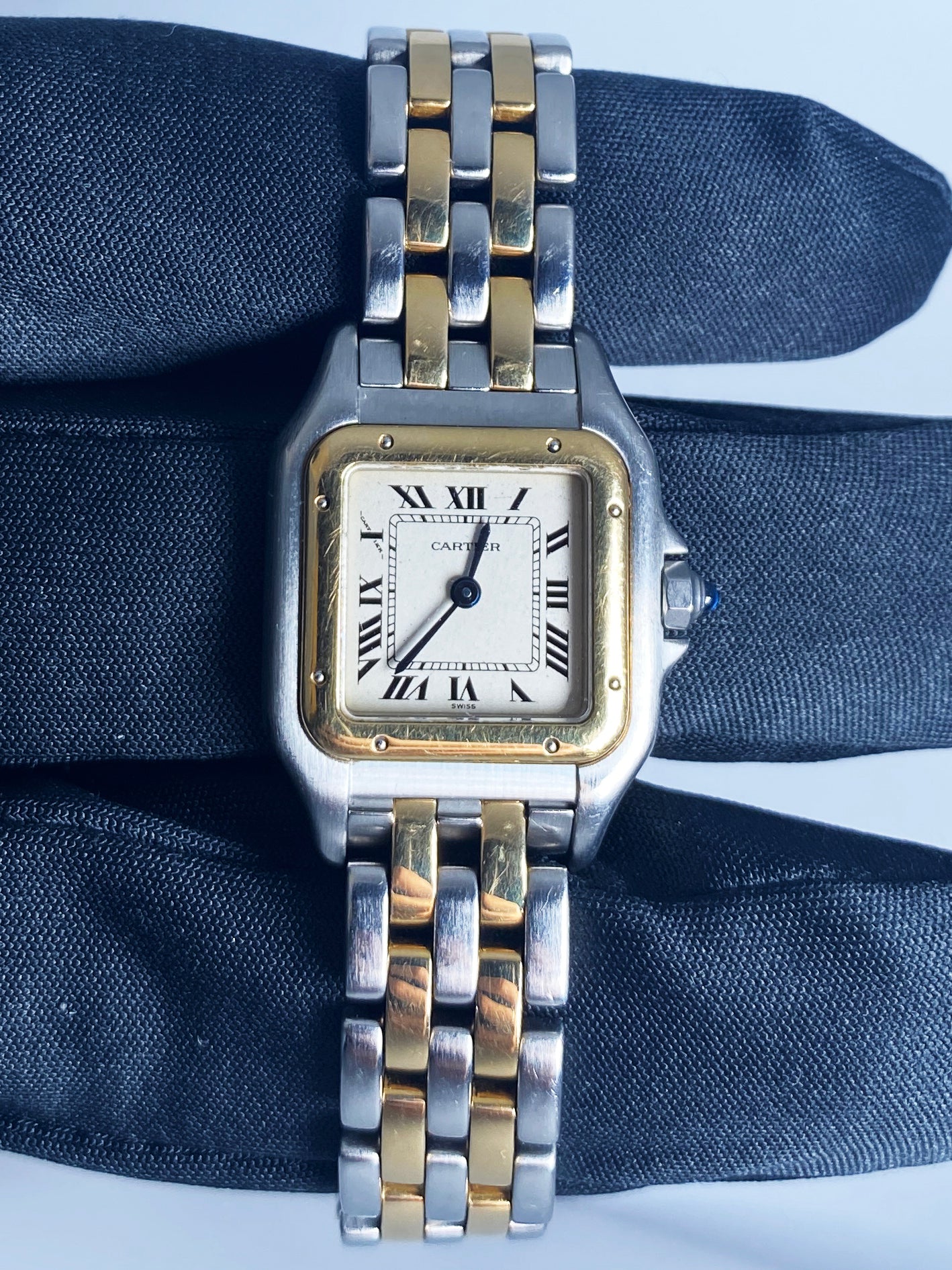 Cartier Panthere 1120 Two Rows Ladies Watch - Wristwatch