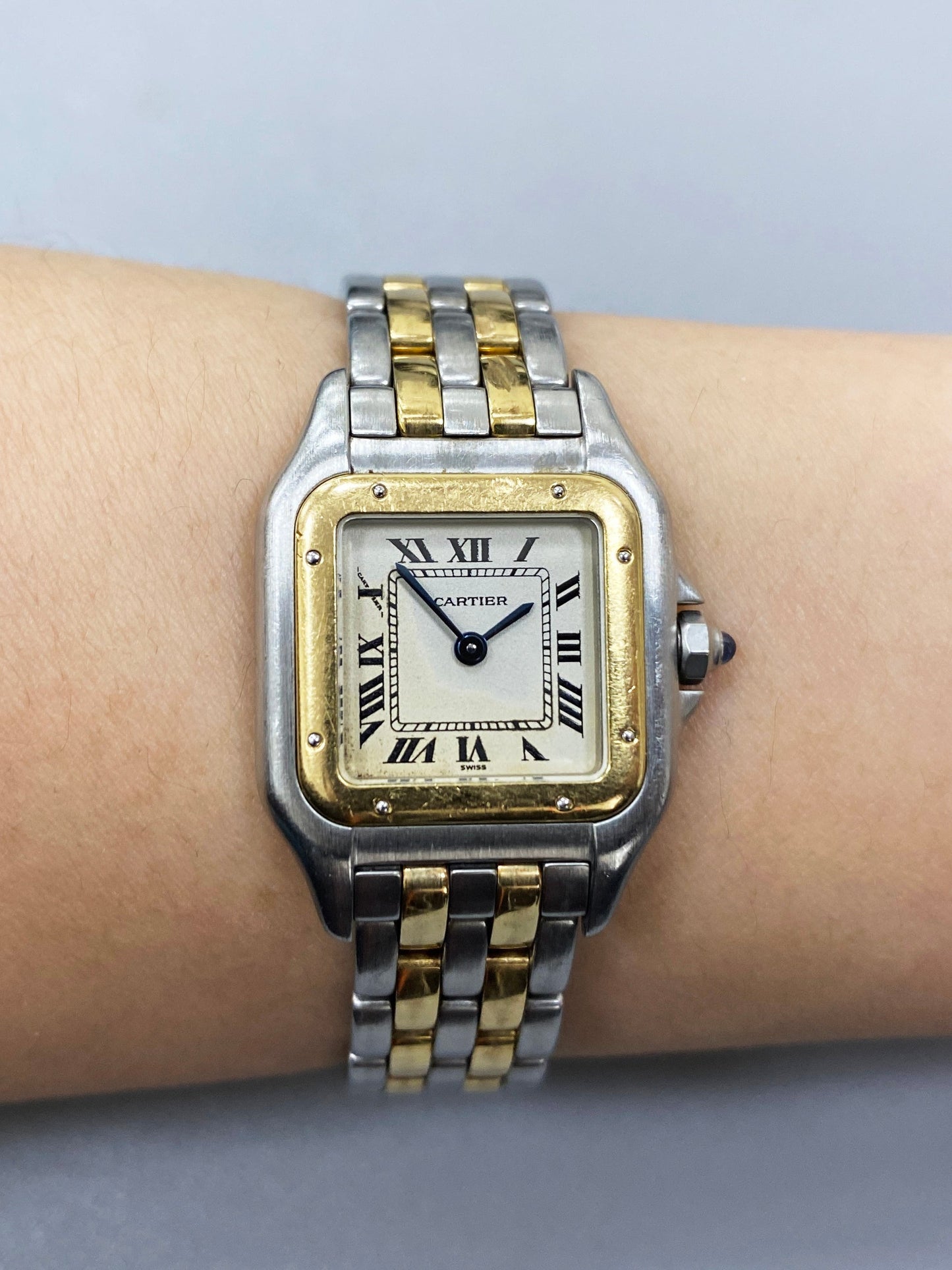 Cartier Panthere 1120 Two Rows Ladies Watch - Wristwatch