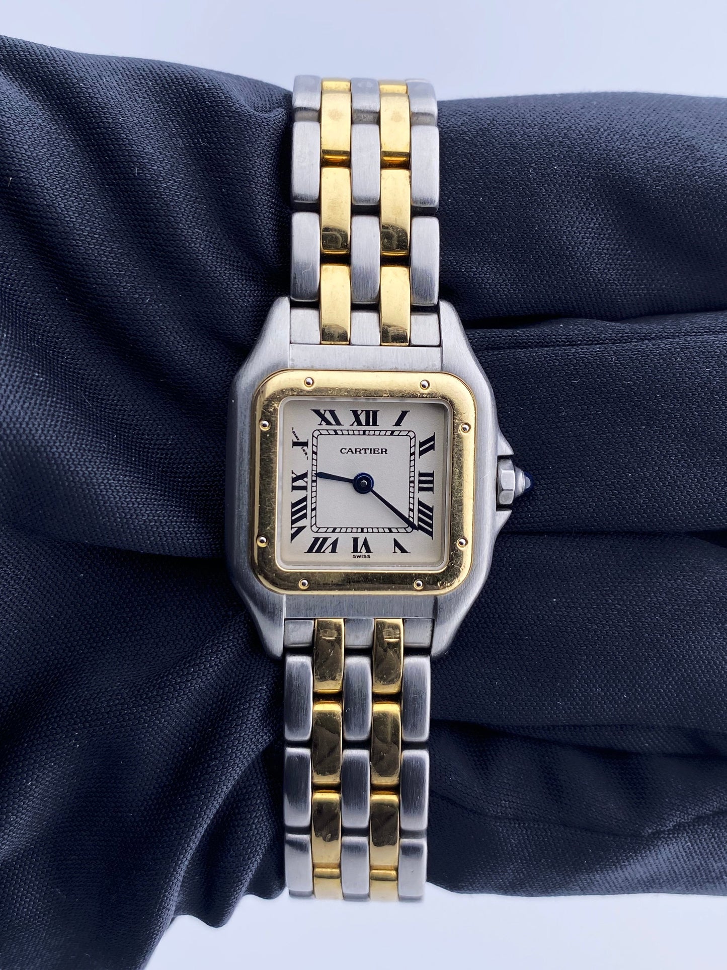 Cartier Panthere 1120 Two Rows Ladies Watch Box & Papers - Wristwatch