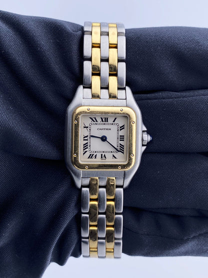 Cartier Panthere 1120 Two Rows Ladies Watch Box & Papers - Wristwatch