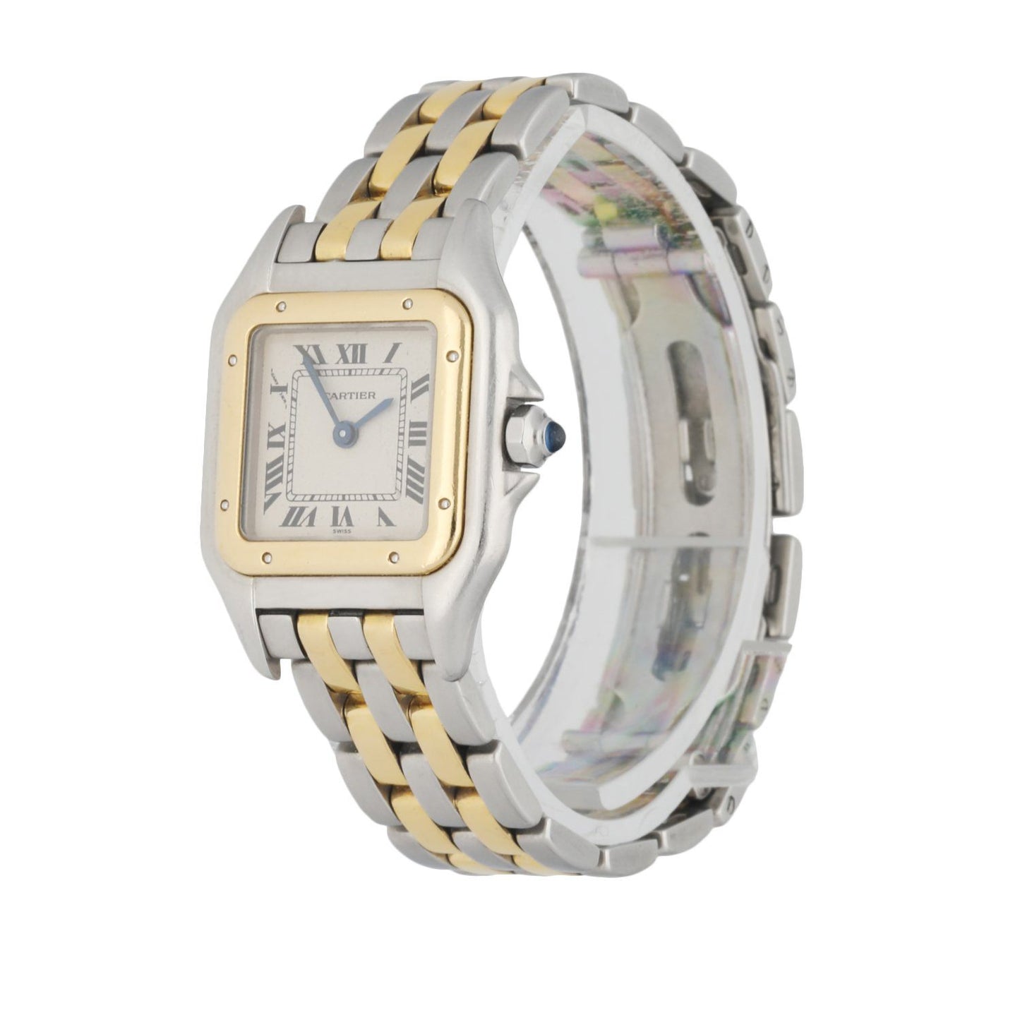Cartier Panthere 1120 Two Tone Ladies Watch Box Papers - Wristwatch