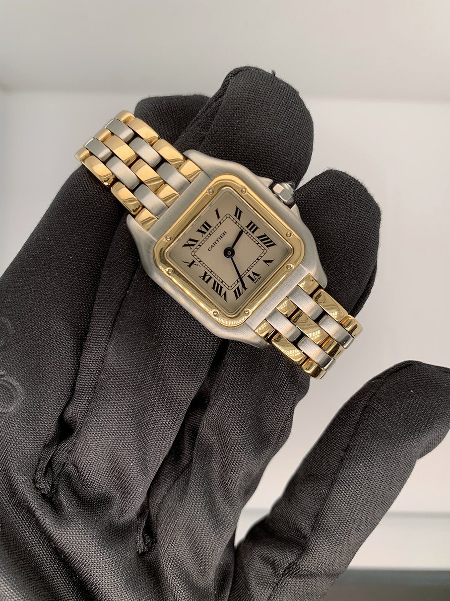 Cartier Panthere 11200R Three Row Ladies Watch - Wristwatch