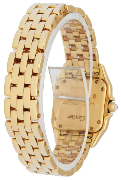 Cartier Panthere 1280 18K yellow Gold Diamonds Ladies Watch - Wristwatch