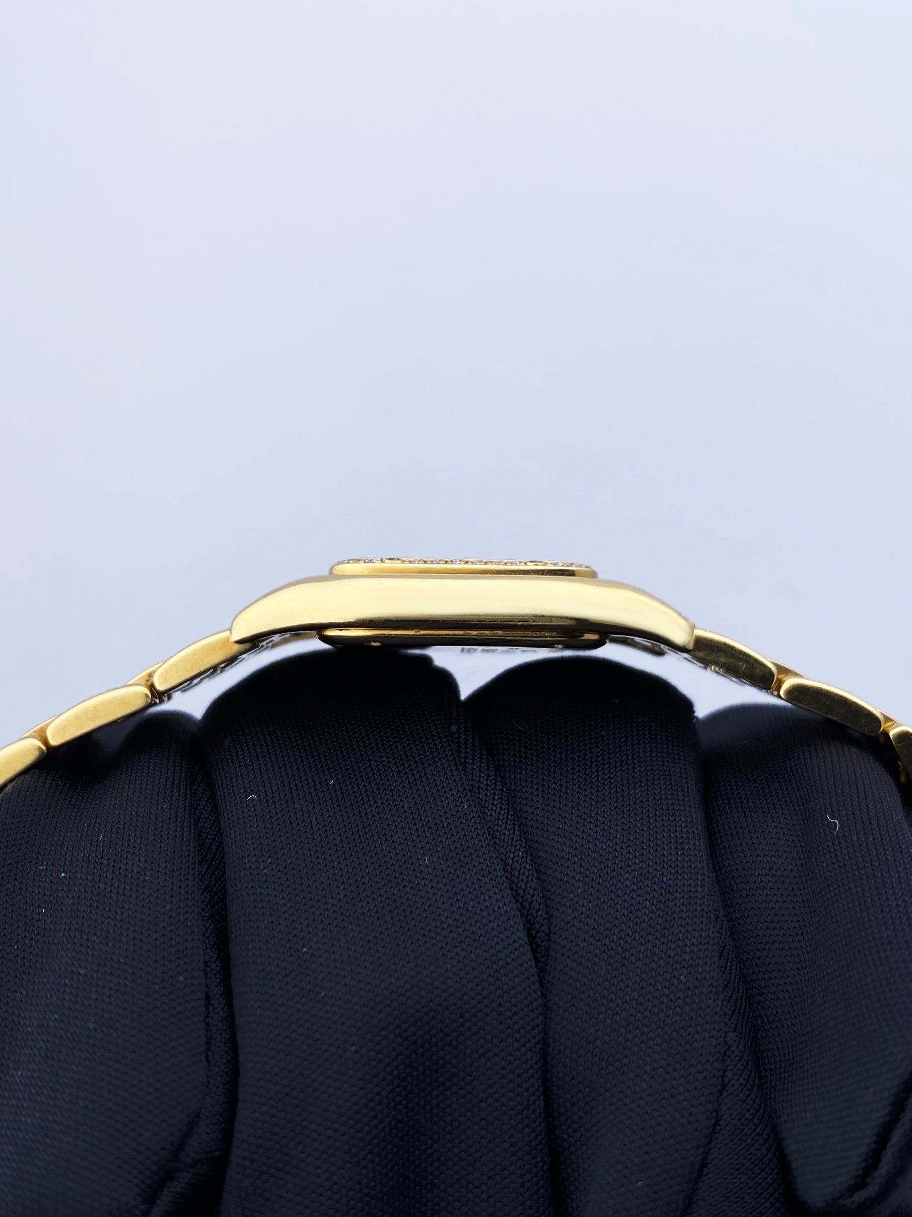 Cartier Panthere 1280 18K Yellow Gold Diamonds Ladies Watch Box Papers - Virtual